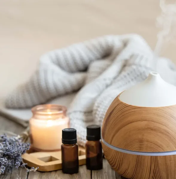 quais óleos essenciais naturais deve escolher para um difusor